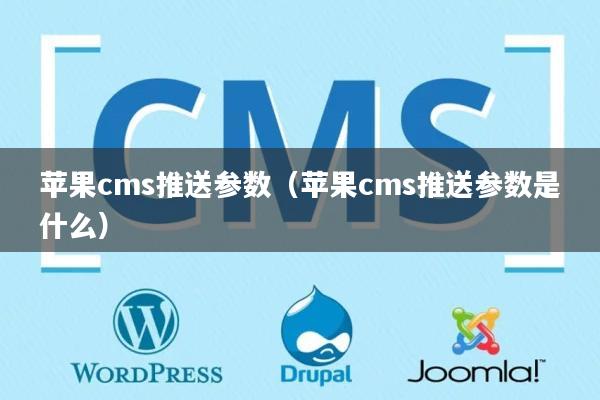苹果cms推送参数（苹果cms推送参数是什么）