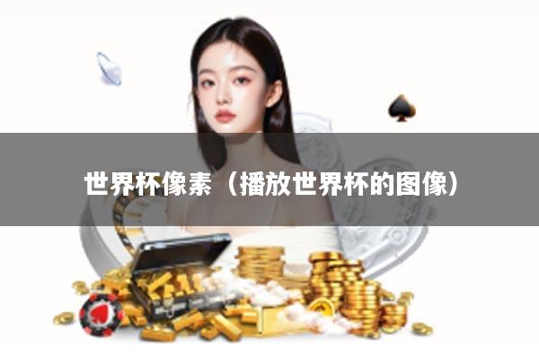 世界杯像素(播放世界杯的图像)