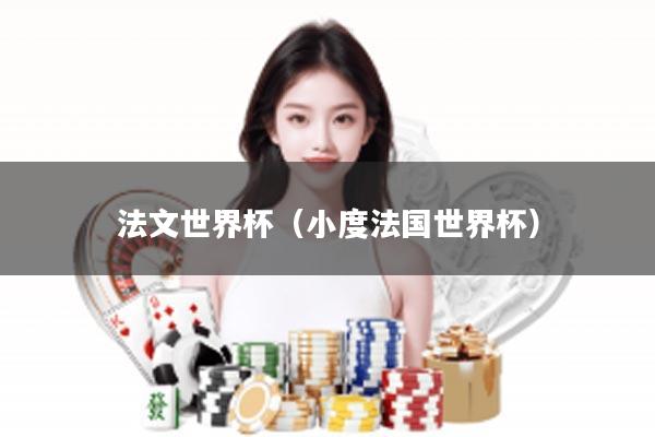 法文世界杯（小度法国世界杯）