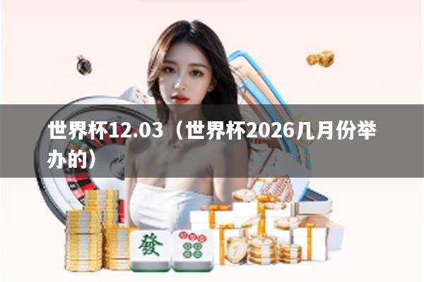 世界杯12.03（世界杯2026几月份举办的）